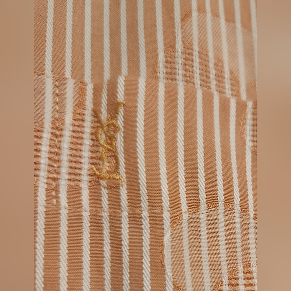 Yves Saint Laurent Men's Stripe and Patterned Shirt - Picture 3 of 8